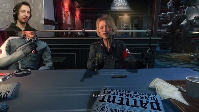 Новый мир и начало тюрьмы Айзенвальд. Wolfenstein: The New Order #2 смотреть онлайн