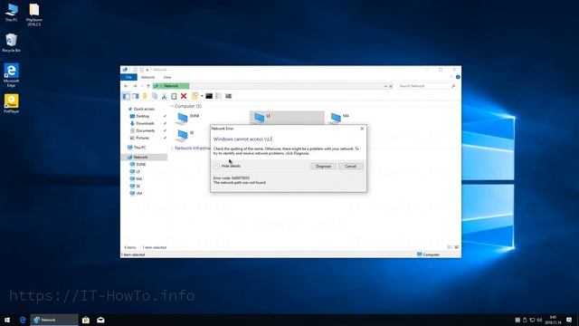 Windows не может получить доступ к сетевому компьютеру. Решение. смотреть онлайн