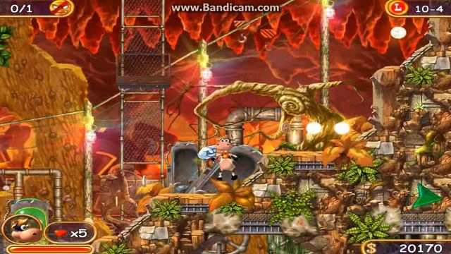 Игра "Супер Корова" : прохождение главного уровня/Победить главного Босса смотреть онлайн