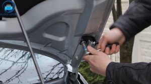 Установка амортизаторов капота на Volkswagen Jetta 6 / Фольксваген Джетта 6