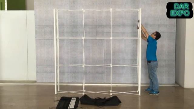 Сборка и установка текстильного поп-ап стенда смотреть онлайн