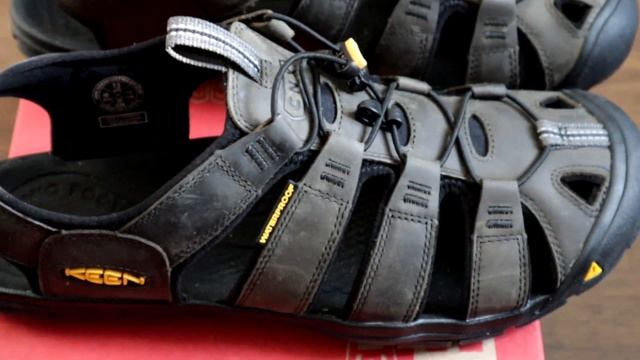 Сандалии KEEN Clearwater Cnx Leather Magnet/Black | Распаковка АСМР смотреть онлайн