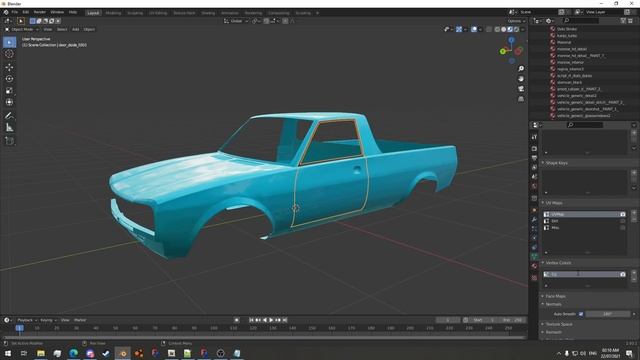 Exporting a GTA 5 car to Blender [ZModeler 3 | Blender Tutorial] смотреть онлайн
