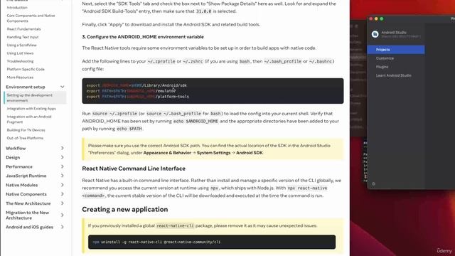 5 - How to Setup Local Development Environment for Android React Native Apps смотреть онлайн