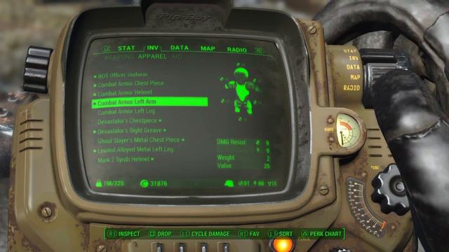Fallout 4 Finally got the "best" combat armor...Its trash смотреть онлайн
