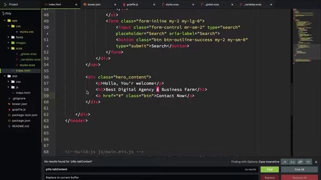 Tutorial Belajar Gulp + Bootstrap 4 + SASS dasar (Part 9) смотреть онлайн