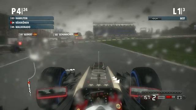 F1 2012 on AMD Radeon 6370M 512MB смотреть онлайн