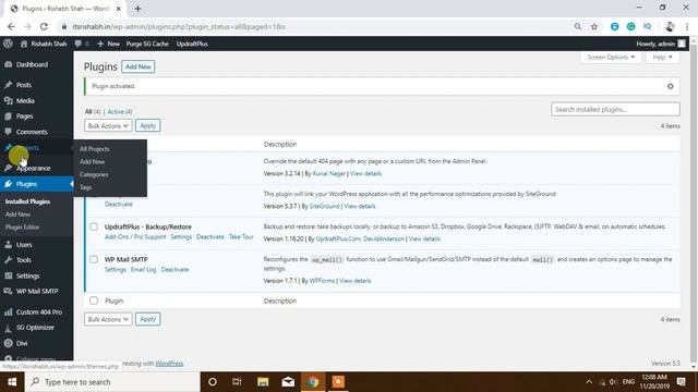 WordPress Tutorial in Hindi - 11 | For Beginners | 404 Page Not Found Redirection смотреть онлайн