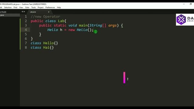 New Operators (Object Creation) In #Java | new Programs | Core Java Programs with Output | #Java смотреть онлайн