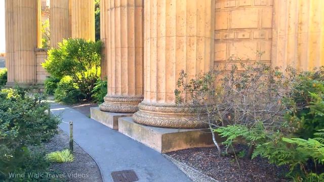 [4K] Palace of Fine Arts in San Francisco, California - Walking Tour & Travel Guide ? смотреть онлайн