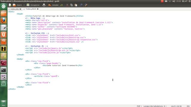 Twitter bootstrap et Zend framework смотреть онлайн