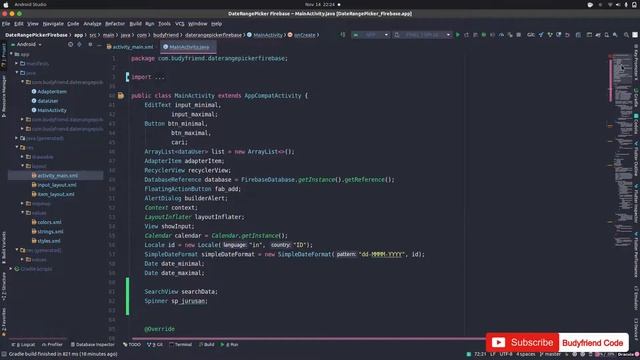 SearchView Data by Category Database real-time Firebase #2 Android Studio смотреть онлайн