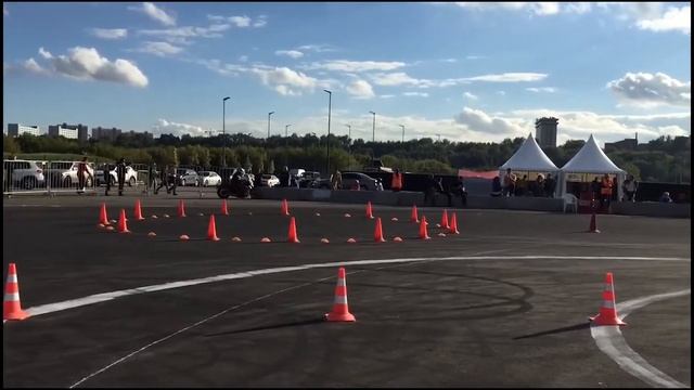 #Gymkhana соревнования по спортивной мотоджимхане 2020 , на круизере можно побеждать