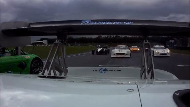 TVR Crash rear view Castle Combe August 3rd 2013 смотреть онлайн