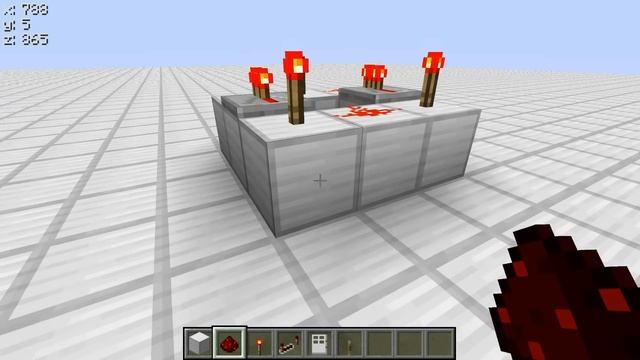 Very compact XOR-Gate - Minecraft смотреть онлайн