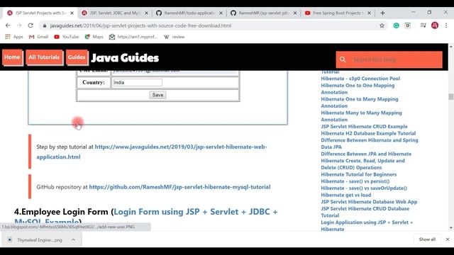 Free JSP, Servlet Projects for Learning Purposes | GitHub | Download смотреть онлайн