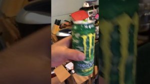Monster Energy Ghost M-100 Drink First look and taste Jul/30/2015