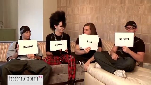 Tokio Hotel interview ( english ) смотреть онлайн