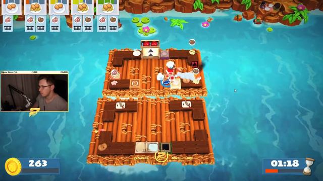 OVERCOOKED! 2 | СТРИМЕРУ МОЖНО УСТРАИВАТЬСЯ ПОВАРОМ смотреть онлайн