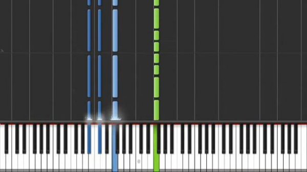 Il avait les mots (Sheryfa Luna) - Synthesia Piano Tuto