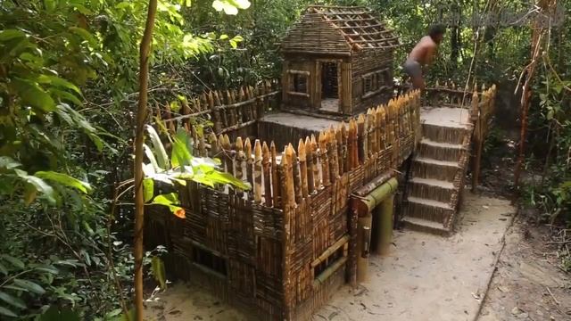 Двухэтажная хижина в лесу смотреть онлайн