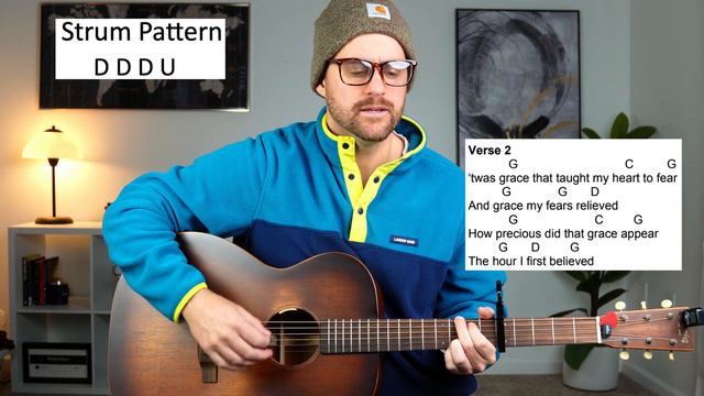 Chris Tomlin - Amazing Grace (My Chains are Gone) - 3-Chord Play-Along with Chords & Lyrics смотреть онлайн