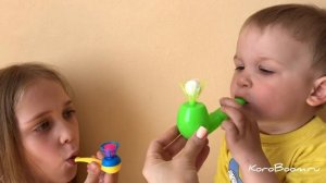 Логопедическая игра-тренажер для развития речевого дыхания у детей "Аэробол"