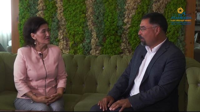 Интервью на казахском языке для Совета деловых женщин г. Петропавловск смотреть онлайн