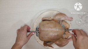 Маринование курицы путем шприцевания.