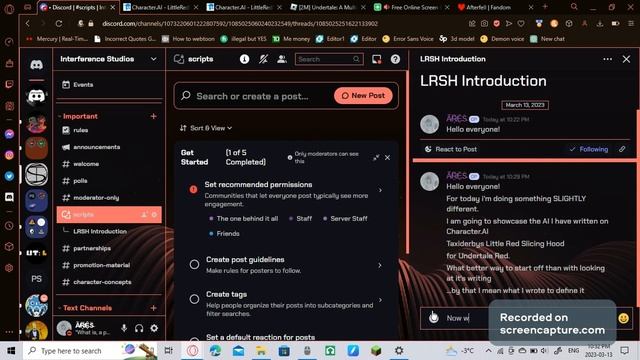 Character.AI LRSH Showcase! смотреть онлайн