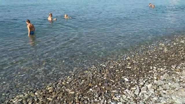 Чёрное море 13.08.2020 г: порадовало в последний день (Лазаревское, пляж "Колос") смотреть онлайн