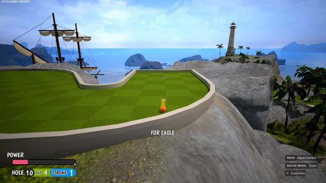 Tower Unite Mini Golf - 5.0 Update - Treasure Cove Playthrough смотреть онлайн