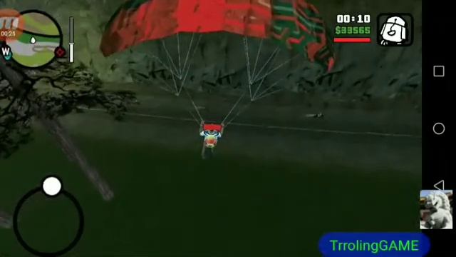 Как прыгать с горы на парашюте в GTA samp смотреть онлайн