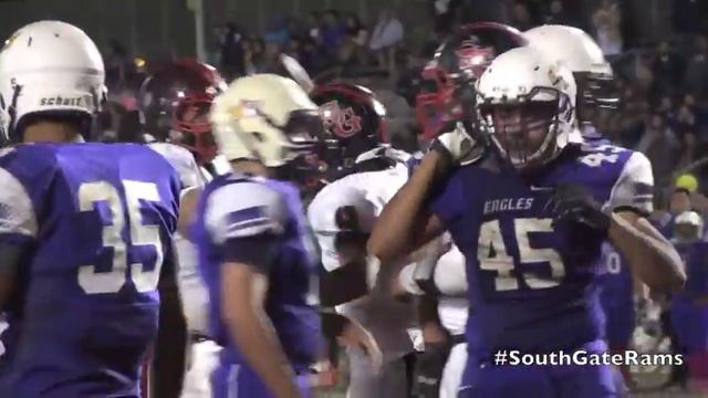 Terrell Goins Interview - South Gate Rams vs Bell Eagles 2014 смотреть онлайн