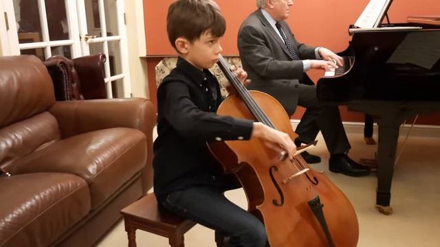 Начало!Концерт Сибелиуса, обработка для виолончели Миши.Sibelous Violin Concerto On Cello By Misha