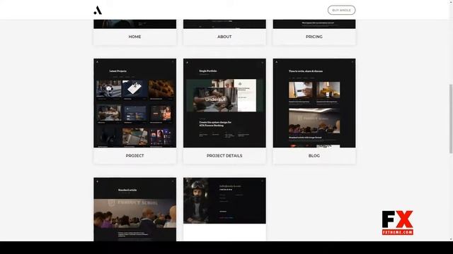 Andle - Personal Portfolio React JS Template minimal responsive смотреть онлайн