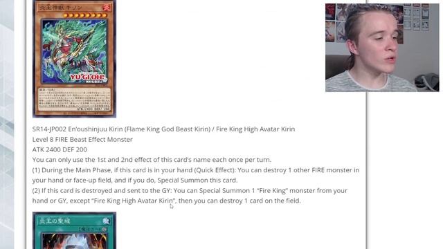 Yu-Gi-Oh! How Good is the New Fire King Support? [Structure Deck R: Onslaught of the Fire Kings] смотреть онлайн