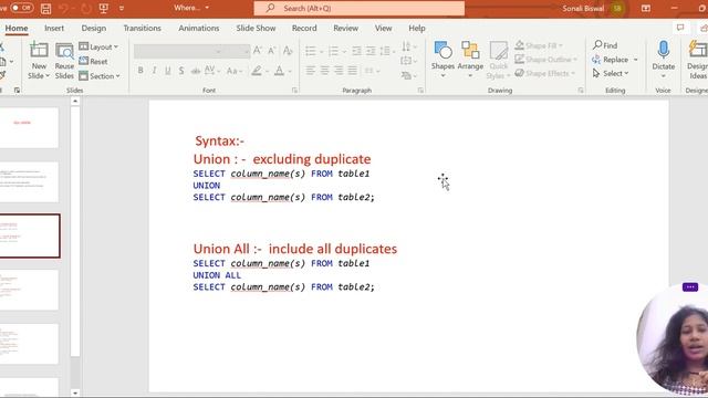Union Operator @sonalibiswal5472 #sql #sqltutorialforbeginners #sqltutorial смотреть онлайн