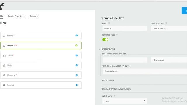 how to use Ninja Form WordPress Plugin - making contact Form смотреть онлайн