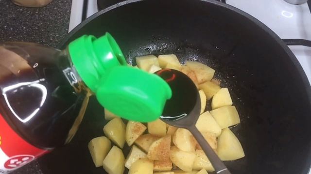 Жаренная картошка(감자조림)