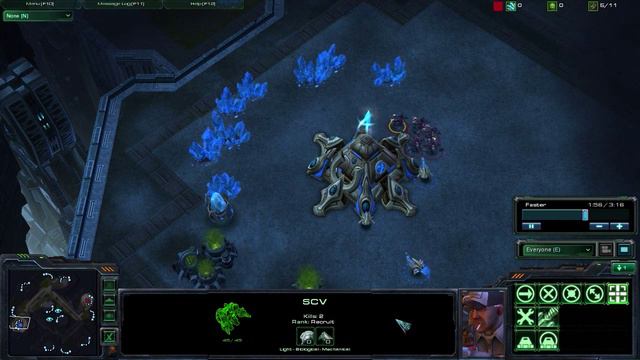 Starcraft 2 - Successful SCV rush is successful смотреть онлайн