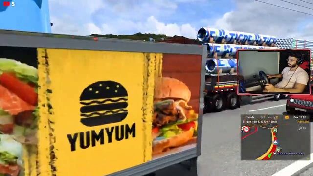 Euro Truck Simulator 2 - Scania com 1400CV no Mapa Eldorado Pro смотреть онлайн