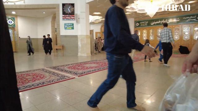 Qom Iran (4k), inside Hazrat Masoume holy shrine смотреть онлайн