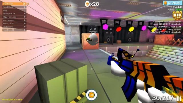 53 Eggk-47 Killstreak | Shell Shockers смотреть онлайн