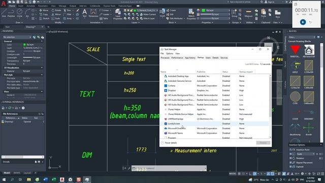 Sửa lỗi AutoCAD bị chậm lag khi edit text. Fix Delay when editing text or using text commands in CA смотреть онлайн