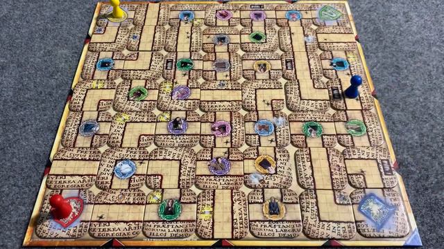 HOW TO PLAY Labyrinth (Harry Potter board used) смотреть онлайн