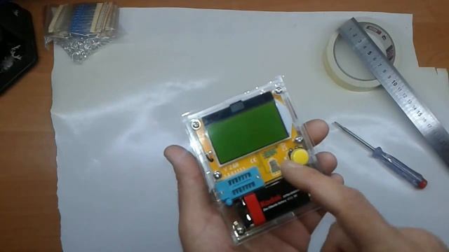Посылка из Китая. Transistor Tester/ESR Meter + установка в корпус ! смотреть онлайн