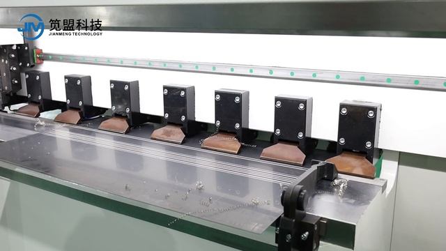 Jianmeng Vertical Back-and-forth V Grooving Machine Processing Demonstration