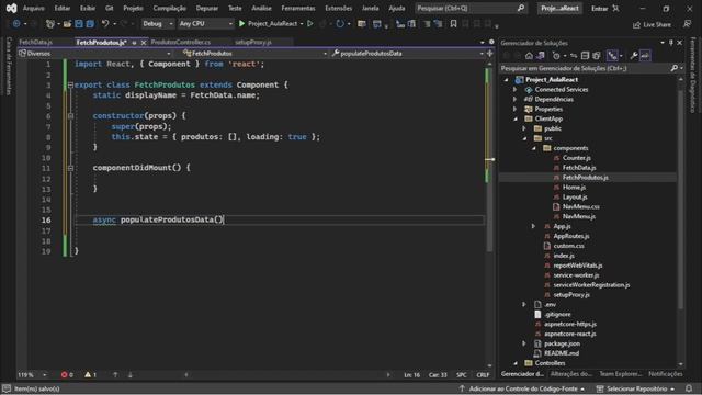 ENTENDA COMO FUNCIONA REACT.js COM VISUAL STUDIO 2022 смотреть онлайн