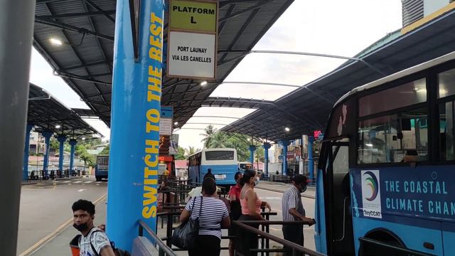 Victoria bus Terminal. Mahe Seychelles смотреть онлайн